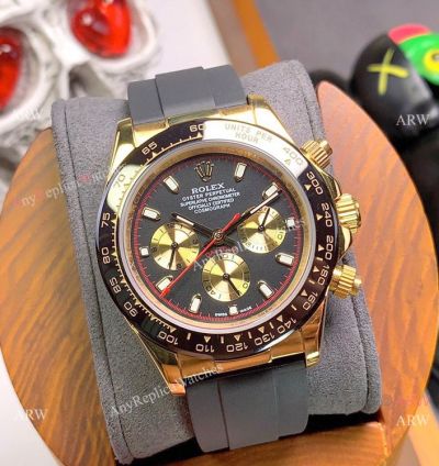 Rolex Daytona Replica Paul Newman Watch Black Ceramic Bezel